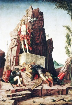 Andrea Mantegna Painting - La resurrección del pintor renacentista Andrea Mantegna